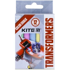 Крейда кольорова, 12 шт. Transformers TF21-075 Kite