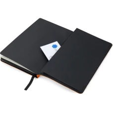 Книга записна Partner Soft, 125*195, 96арк, кліт, помаранчева 8206-12-A