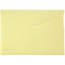 Папка на кнопці, А4, Pastelini, жовта 1412-08-A