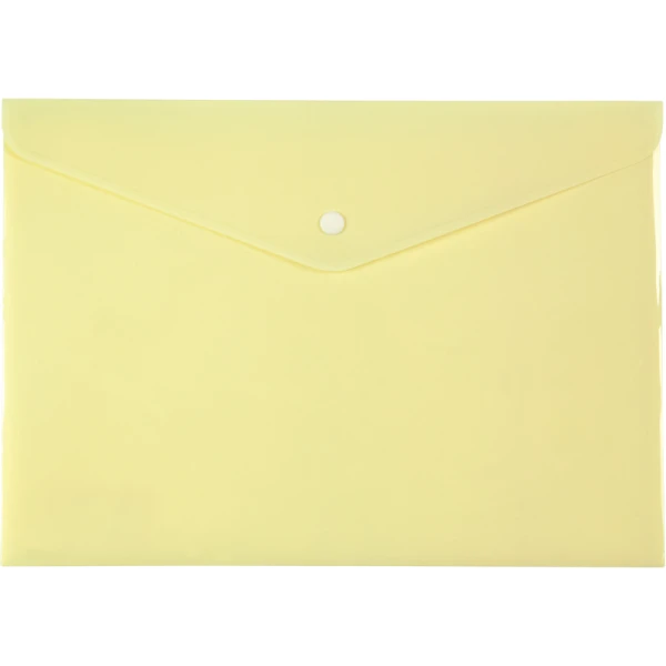 Папка на кнопці, А4, Pastelini, жовта 1412-08-A