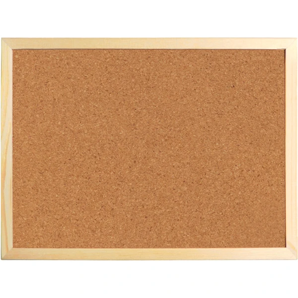 Дошка коркова, 60*90см., дерев'яна рамка 9602-А