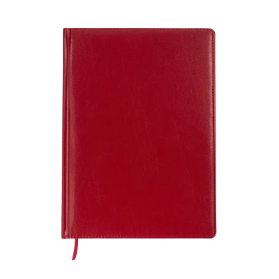 Щоденник недатований BRAVO, L2U, А4, червоний, штуч.шкіра/поролон, 336 с. BM.20970-05