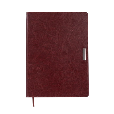 Щоденник недатований SALERNO, L2U, А4, коричневий, штуч.шкіра, 336 с. BM.20990-25