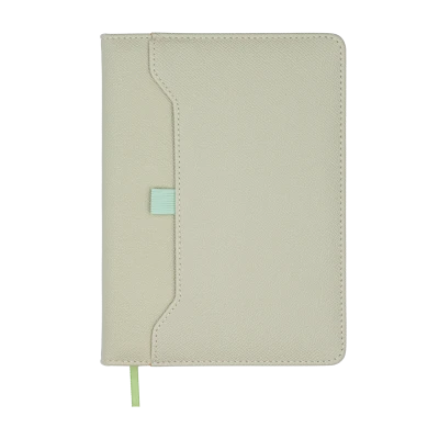 Щоденник недатований SAVANA, A5, сірий, штуч.шкіра, 336 с. BM.20800-09