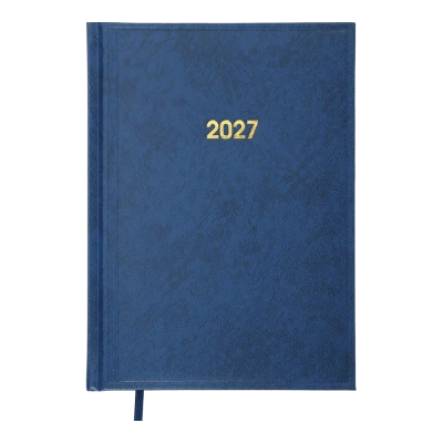 Щоденник датований 2027 BASE, А5, синій, BM.2108-02