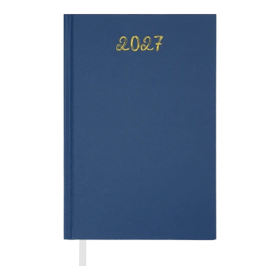 Щоденник датований 2027 OPTIMAL, A5, синій, вінілпапір, BM.2121-02