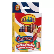 Крейда воскова, 10 кол., 8*90 мм., 7602, Class