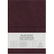 Зошит Business, А5/96 арк., у лінію, PU, м'яка палітурка, кремовий блок, 80г/м2 A5-7140 