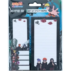Блок паперу з клейким шаром, набір Naruto NR23-299-2 Kite