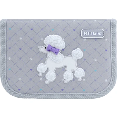 Пенал Kite 1 від., 1 відв., без наповнення K22-621-1 Cute Dog