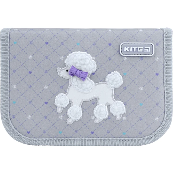 Пенал Kite 1 від., 1 відв., без наповнення K22-621-1 Cute Dog