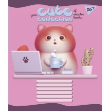 Зошит А5/12 арк лінія YES Cute collection, 765799