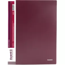 Дисплей-книга 30 файлів, бордова 1030-04-A