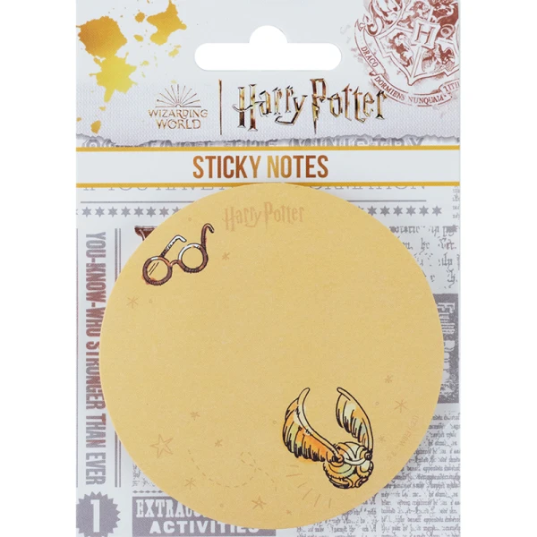 Блок паперу з клейким шаром, 70х70мм, 50арк, Harry Potter HP23-298-2 Kite