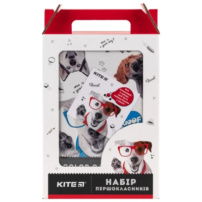Набір першокласника Kite Dogs K23-S05