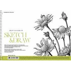 Альбом для ескізів та малювання, А4/50арк., 115г/м2, картон, MUSE, PB-SC-050-316 Школярик