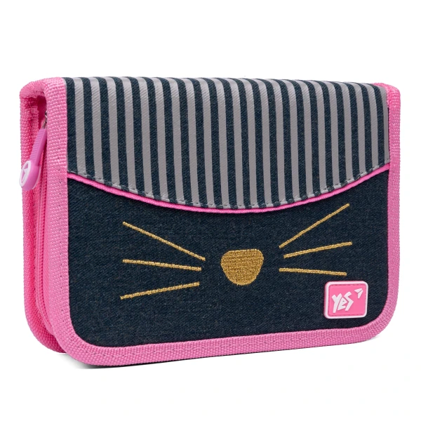 Пенал твердий YES одинарний з двома клапанами HP-04 Kittycon 533123