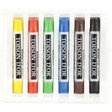 Крейда-пастель TOISON D'OR, 6 кол. 8511 Koh-i-noor