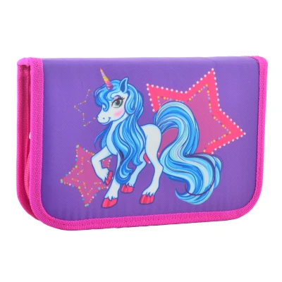 Пенал твердий Smart одинарний з двома клапанами HP-04 Unicorn 531701