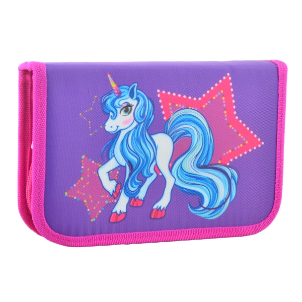 Пенал твердий Smart одинарний з двома клапанами HP-04 Unicorn 531701