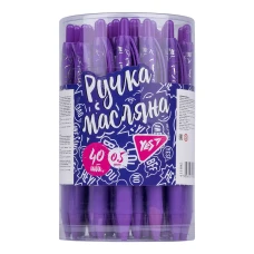 Ручка масляна автом. "Cool", 0,5 мм, синій, 411895 YES