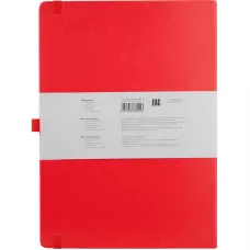 Книга записна Partner Grand, 210*295, 100 арк, кліт, червона 8203-06-A