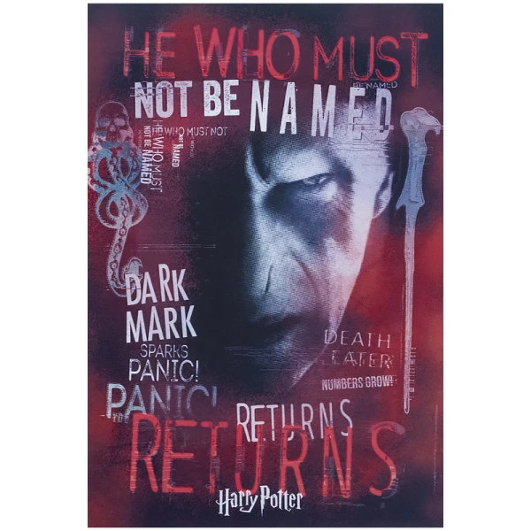 Блокнот-планшет A5, 50арк, клітинка, Harry Potter HP21-194-3 Kite