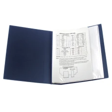 Дисплей-книга 80 файлів, синя 1280-02-A