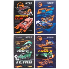 Блокнот-планшет А6, 50арк, нелінований Hot Wheels HW23-195 Kite