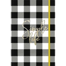 Зошит для записів, інтегральна, А5/96арк., 3 види лініювання, білий блок, 80г/м2, софт тач + тис, 790 Школярик