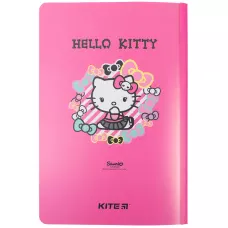 Блокнот пласт. обкл. двійна, А5+, 40 арк, кліт., Hello Kitty HK23-460 Kite
