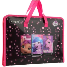 Папка-портфель на блискавці, 1 відділ., A4, My Little Pony LP22-202 Kite