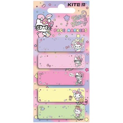 Закладка паперова з малюнком, 5х15х50мм,100 шт, прям., Hello Kitty HK23-480 Kite