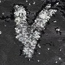 Сумка-мішок YES "Black Sequins" 39*30см, 557659