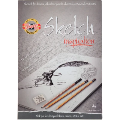 Альбом для скетчів, 20 арк., А4, 110 г/м2 (ескіз) 992016 Koh-i-noor