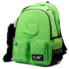 Рюкзак шкільний напівкаркасний YES T-129 YES by Andre Tan Hand green 40*30*14см., 559042