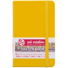 Блокнот для графіки Talens Art Creation 140г/м2, 9*14см, 80л., Golden Yellow, Royal Talens