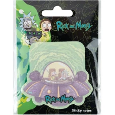 Блок паперу з клейким шаром, 70х70мм, 50арк, Rick and Morty RM23-298-1 Kite