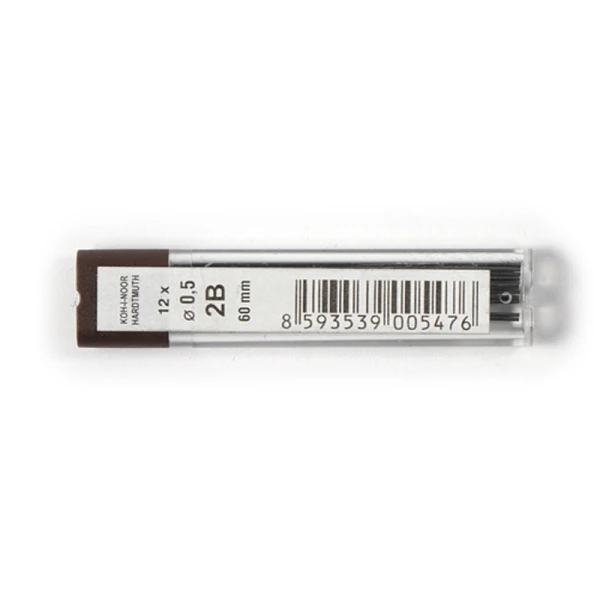 Стержні д/ол., 0.5 мм., 2B, Koh-i-noor