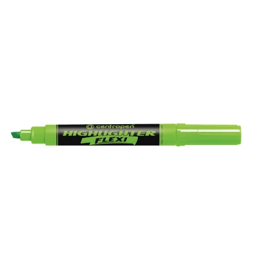 Маркер Fax 8542 FLEXI 1-4,6 мм клиноп зелений, Centropen
