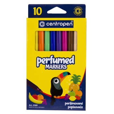 Фломастери 2589 Perfumed, набір 10 шт., Centropen