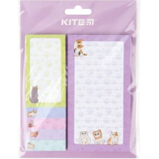 Блок паперу з клейким шаром, набір Bread cat K22-299-1 Kite