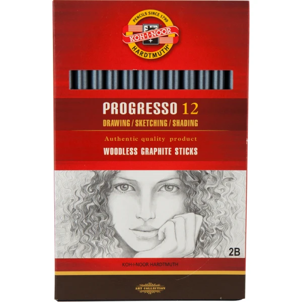 Олівець бездеревний Progresso, 2B, 8911 Koh-i-noor