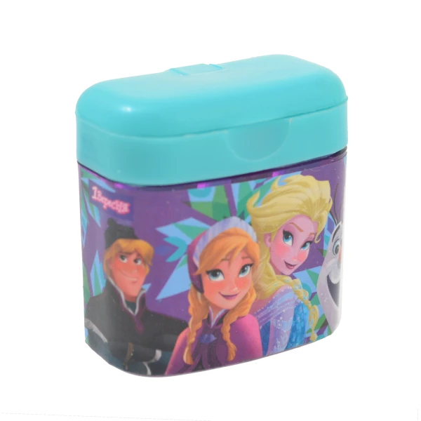 Точилка подвійна кольорова з контейнером Frozen, 620411, 1Вересня