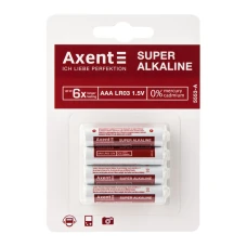 Елемент живлення AXENT AAA LR03 1.5V (лужний) 5553-A (4шт./уп.)