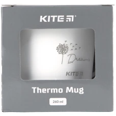 Термокружка біла, 260 мл., K21-324-01 Kite