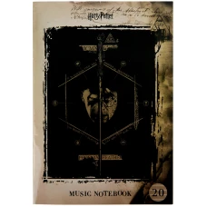 Зошит для нот А4, 20арк, Harry Potter HP22-404 Kite