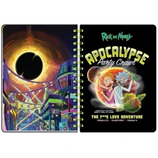 Щоденник на спіралі, тверда обкл., Rick and Morty RM23-438 Kite
