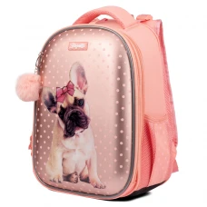 Рюкзак шкільний каркасний 1Вересня H-29 "Dolly Dog" 39,5*29*14см., 559516