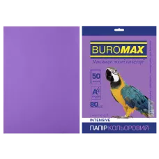 Папір кольоровий А4, 80г/м2, INTENSIV, фіолетовий, 50арк., BM.2721350-07